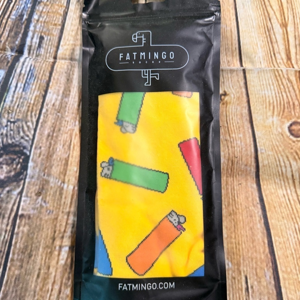 New Fatmingo Cigarette Lighter Socks